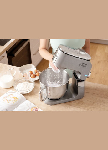 Кухонна машина Paul 1500Вт, чаша-метал, корпус-метал, насадок-20, метал Sencor (342113958)