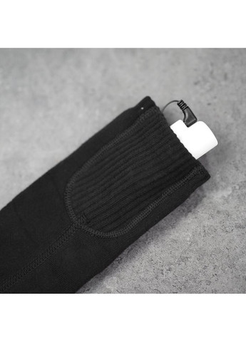 Чёрные термоноски с подогревом hot черный Pobedov однотонные (316301569)