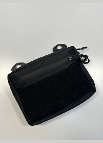 Сумка 20*15 чорна через плече, органайзер, барсетка чоловіча військова UA (336960752)