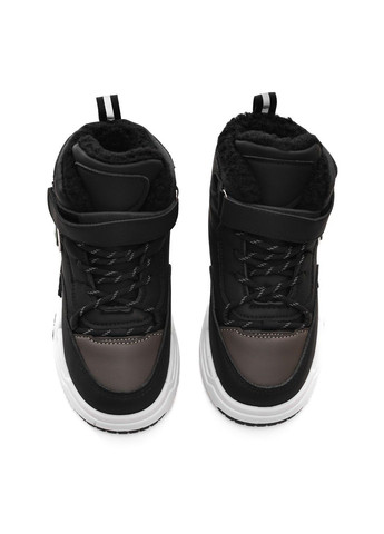 Чорні кросівки для хлопчика підлітка No Brand