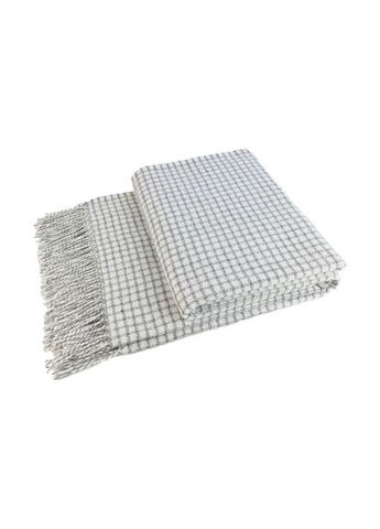 Плед вовняний VELIA 4701 140х200 см світло-сірий Love You (364760193)