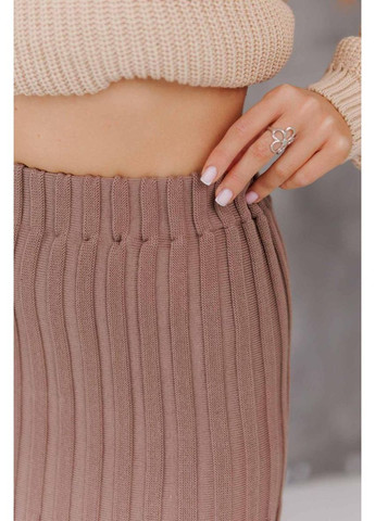 В'язана спідниця пліссе міді Art Knit (365769384)