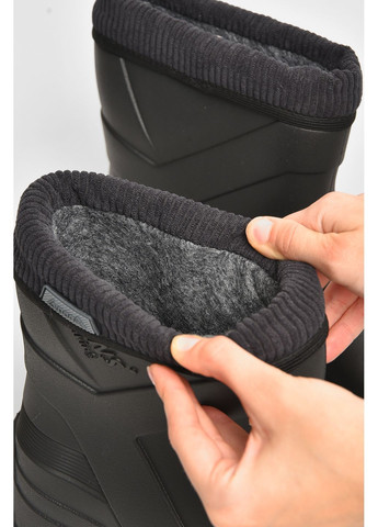 Чоботи чоловічі піна зі з`ємною шкарпеткою чорного кольору Let's Shop (362082640)