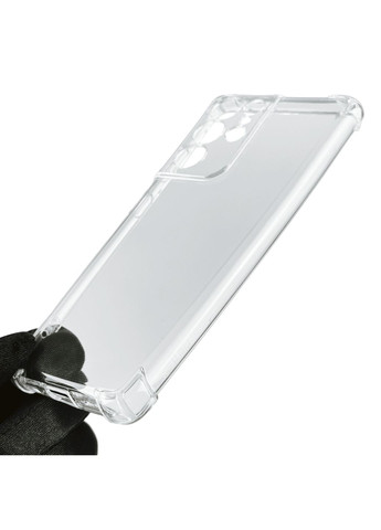 Чехол для Galaxy S21 Ultra (SM-G998) с бронь углами противоударный на самсунг с21 ультра прозрачный Samsung (366020837)