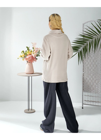 Женская теплая туника из трикотажа в рубчик (ll187080189) LadyLike (369165467)