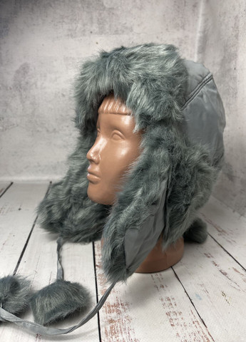 Шапка ушанка зимняя детская Jarek Серый (1200) No Brand (370215950)