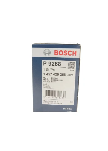 Фільтр масляний двигуна AUDI (вир-во ) 1457429268 Bosch (366125737)