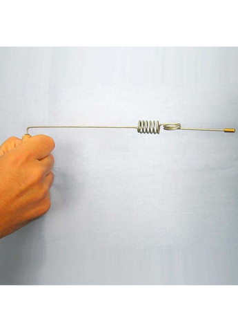 Біолокаційна рамка з нержавіючої сталі з подвійним резонатором лозохідний інструмент для пошуку води Kredo (332955476)