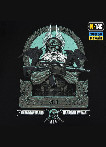 Футболка Odin Mystery длинный рукав Black M-TAC (315147368)