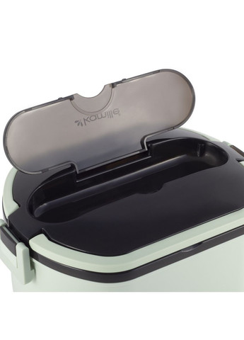 Ланч-бокс харчової KM-2138-Turquoise 750 мл бірюзовий Kamille (364502045)