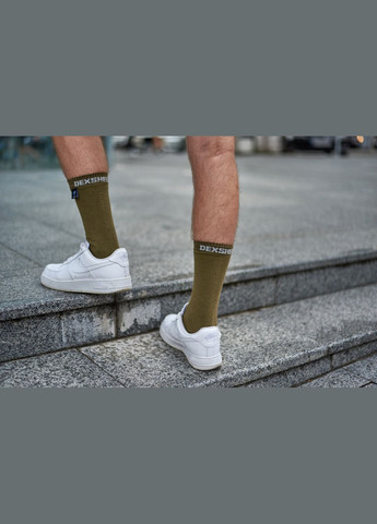 Шкарпетки водонепроникні Ultra Thin Crew OG, р-р, хакі DexShell (353502030)