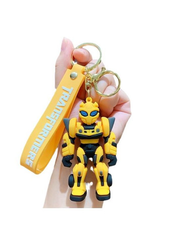Трансформер брелок желтый брелок для ключей Bumblebee Бамблби Transformers Шмель креативная подвеска Shantou (293153298)