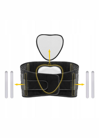 Пояс (бандаж) для поясничного отдела позвоночника Size M (P-5907739317551) 4FIZJO (301842096)