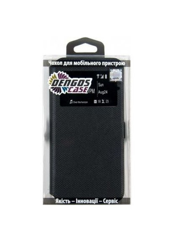 Чохол до мобільного телефона SL-BK-262) (DG-SL-BK-262) DENGOS Flipp-Book Call ID Samsung Galaxy A21s, black (DG- (366070358)