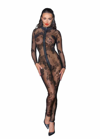 Бодистокинг Noir Handmade F237 Long tulle overall - 3XL No Brand (303910559)