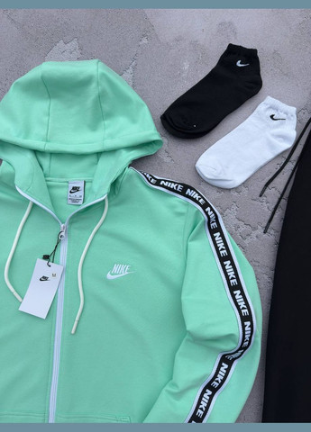 М'ятний костюм nike,зіп худі,штани,турецька двонитка пенье,унісекс. No Brand