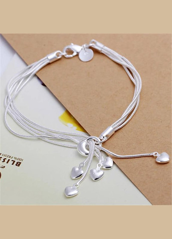 Жіночий багатошаровий браслет із серцями Hearts стерл. ср. тиффані tiffany No Brand (338436206)