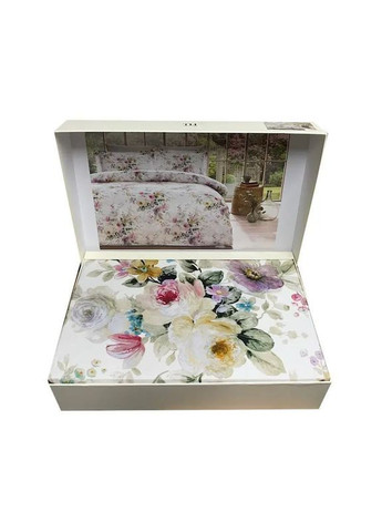 Постельное белье Finola делюкс сатин евро Tivolyo Home (370218501)