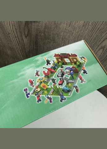 Детский конструктор Plants vs Zombie Растения против зомби 458 деталей Diy (336963536)