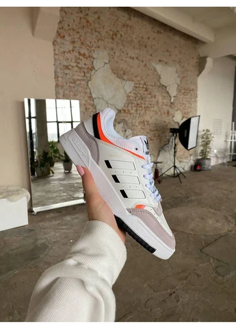 КРОСІВКИ ЖІНОЧІ ADIDAS DROP STEP WHITE BEIGE LOW АДІДАС ДРОП СТЕП БІЛІ No Brand білі демісезони (392004669)