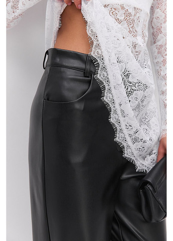Жіночі шкіряні штани з розрізами внизу Arjen (369716359)