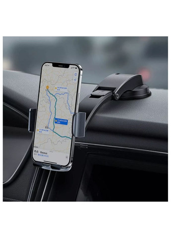 Автодержатель для телефона Easy Control Clamp Air Outlet Version на торпедо и воздуховод Черный Baseus (360528348)