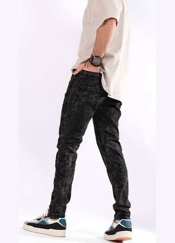 Графитовые джинсы мужские No Brand