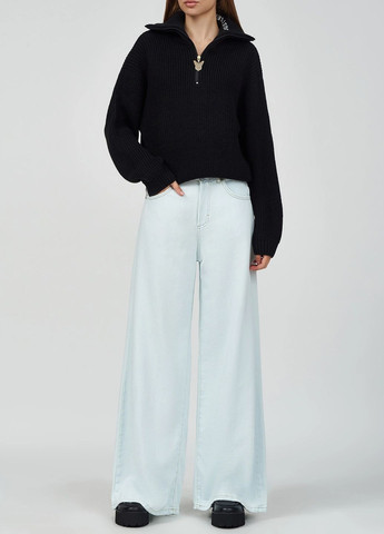 Черный зимний свитер J.B4 (Just Before)