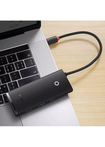 Док-станция Lite Series 6 in 1 Black (38667) Baseus (319552951)