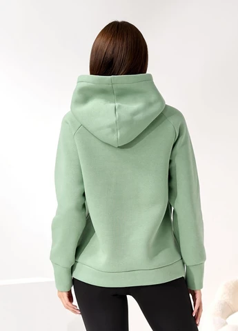 Оверсайз худи женское из тринитки на флисе No Brand (399811941)