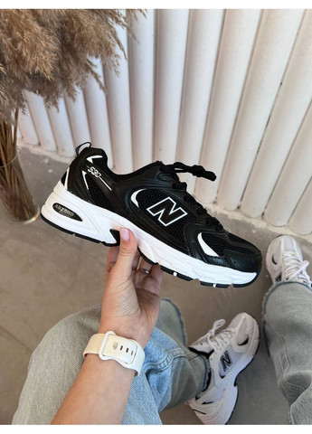 Чорно-білі всесезонні кросівки 530 black white 40 New Balance
