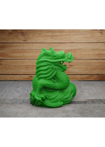 Статуетка дракона з кулею - яйцем. Символ 2024 року. Золотистий, 5 см ЗаСвіт (280940718)