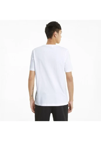 Біла футболка bmw m motorsport essentials logo men's tee Puma