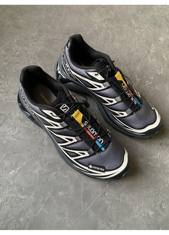 КРОСІВКИ ЖІНОЧІ SALOMON XT-6 GORE-TEX BLACK САЛОМОН XT-6 No Brand чорні демісезони (368870437)