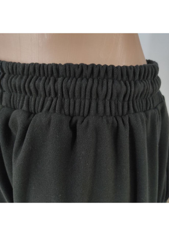 Жіночі спортивні штани-джогери пума фліс чорні No Brand (370289433)