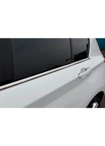 Молдинг скла (нерж.) для BMW 1 серія F20/F21 2011-2019 рр CARMOS (392729695)