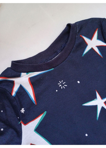 Синя всесезон піжама (лонгслів, штани) H&M