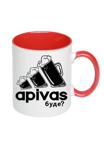 Чашка с принтом "А пивас будет?" 330мл ( ) (17267) No Brand (312486913)