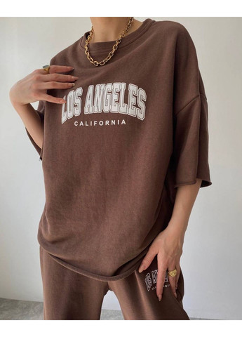 Стильный оверсайз костюм "Los Angeles" No Brand С824/825-1415/1 (351856658)