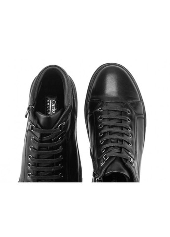 Черные зимние ботинки 7194026-б цвет черный Carlo Delari