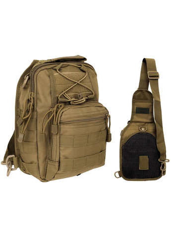 Рюкзак однолямочный Shoulder Bag Coyote Tan MFH (321973060)
