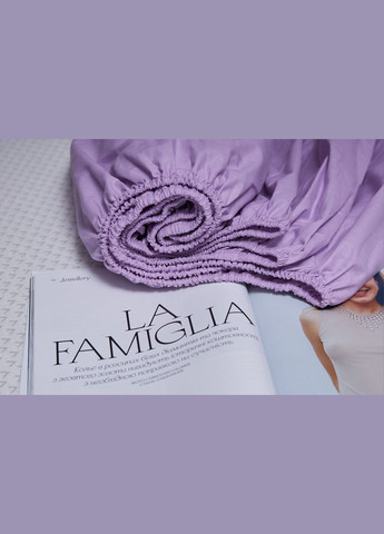 Простирадло на резинці Бязь Gold Люкс 100х190х20 см (MS-850000445) Moon&Star Orchid (295438942)