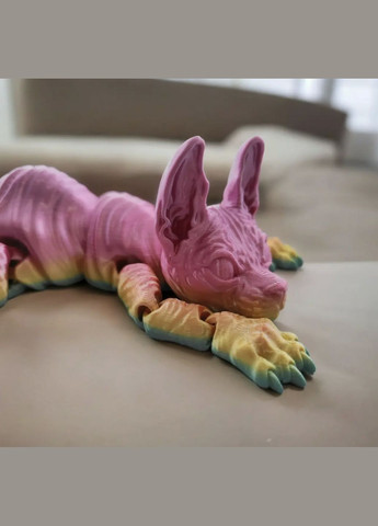 Іграшка Кішка Сфінкс Виготовлено з пластику райдужний UA3D (303136803)