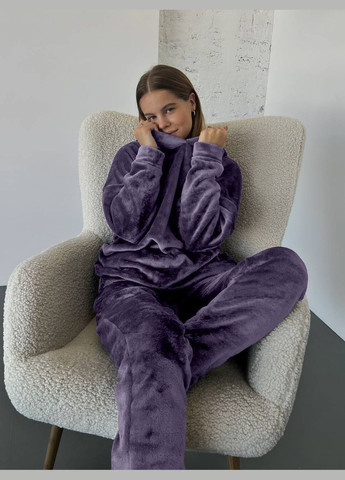 Фиолетовая костюм для дома/пижама женская No Brand