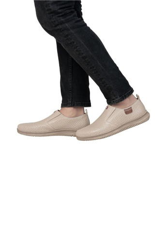 Бежевые повседневные туфли Rieker