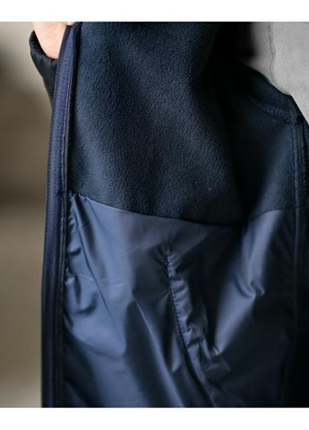 Армійський чоловічий демісезонний костюм SoftShell синій Freedom