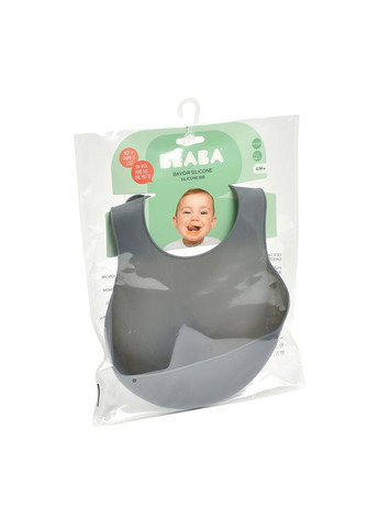 Нагрудник силиконовый минерал, арт. 913558 Beaba (369669000)