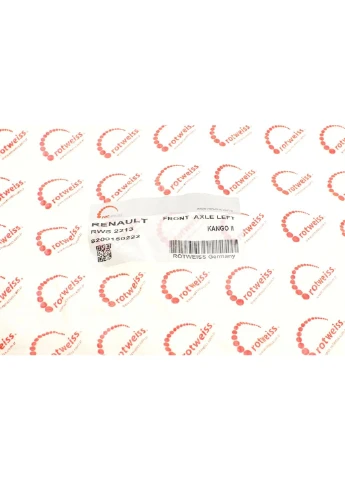 Кулак поворотний (цапфа) Renault Kangoo 97-08 (R14) (L) RWS2213 (opt-om) No Brand (354755488)