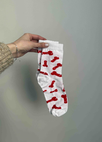 Комбинированные хлопковые носочки «перцы» VIDCHUY рисунки (316157482)