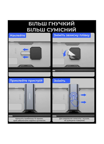 Набір клейких кріплень для ModCase (6126755803403) Jsaux (311481143)